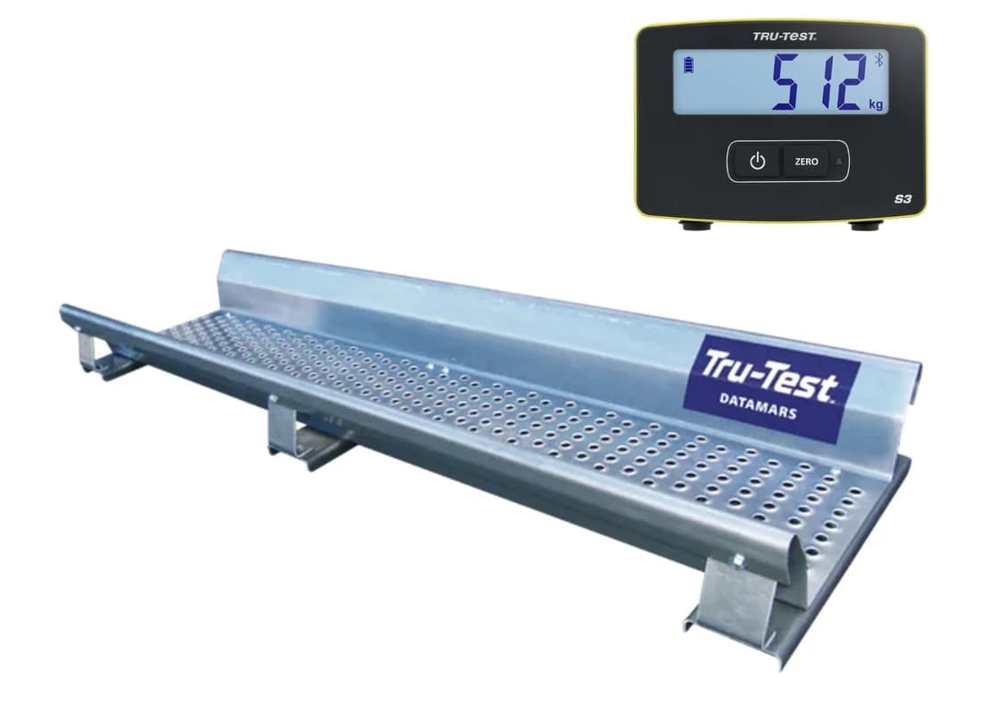 Tru-Test 2000 kg weigh platform with S3 module